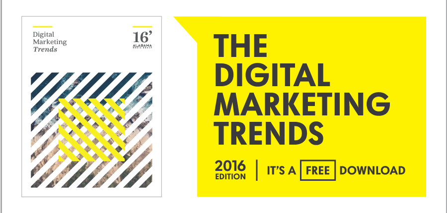2016 Digital Marketing Trends ebook